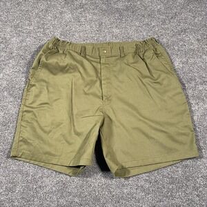 Vintage 90s BSA Boy Scouts of America Shorts Mens Size 40 Elastic Waist Green